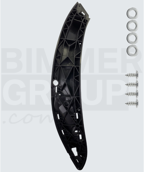 Crna suvozačeva ručka za BMW serije 3, 4, M3, M4 (F30/F31/F32/F33/F34/F36 F80/F82/F83)